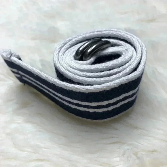Polo By Ralph Lauren Cloth Belt  Blue/White 1-2 Yr - Picture 1 of 10